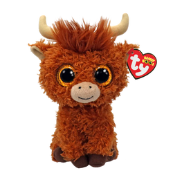 Alfie Highland Cow Brown - TY