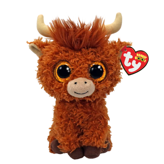 Alfie Highland Cow Brown - TY