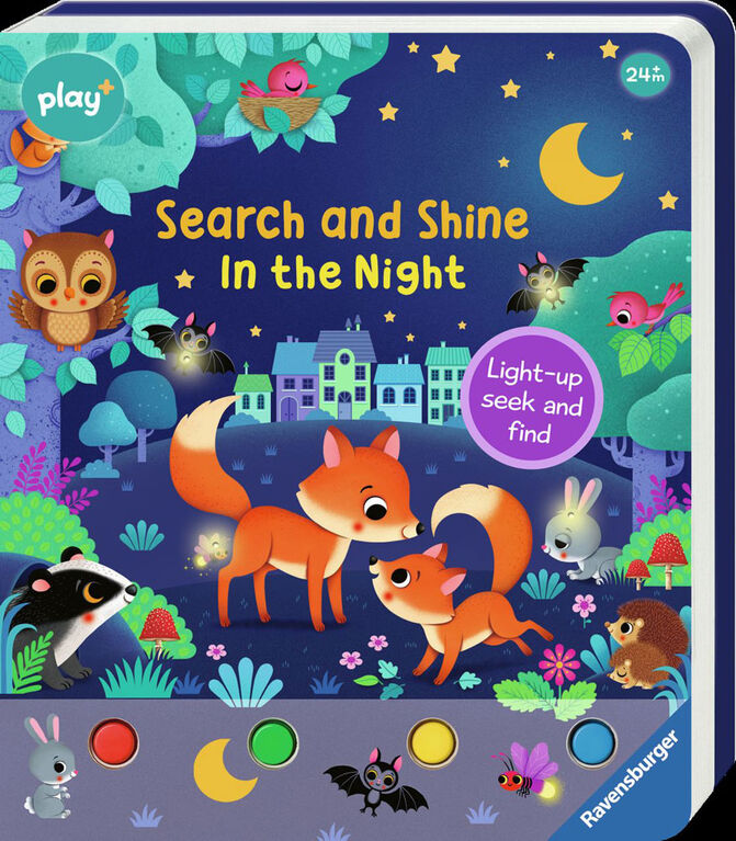 Search and Shine: In the Night - Seek and Find Book