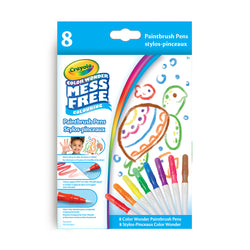 Colour Wonder 8 Paint Brush Pen Set