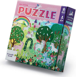 Sparkling Unicorns - 60pc Foil Puzzle - Crocodile Creek