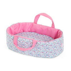 Flowered Carry Bed - 12" Corolle Doll Accessory