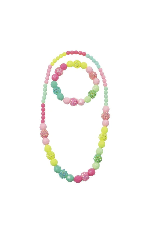 Vividly Vibrant Necklace/Bracelet Set