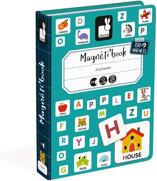 English Alphabet - Magneti'book - Magnetic Travel Toy