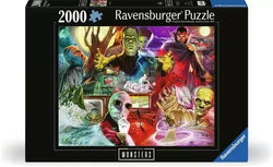 Universal Monsters 2000pc Puzzle - Ravensburger