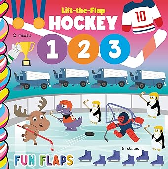 Hockey 123 Board Book