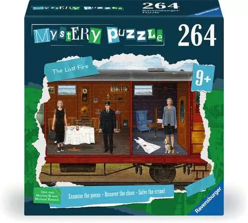 The Lost Fire 264pc Mystery Puzzle - Ravensburger