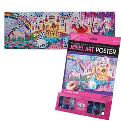 Fairytale Magic Jewel Art Poster - Crocodile Creek