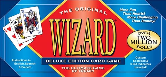 Wizard Deluxe Card Game Set