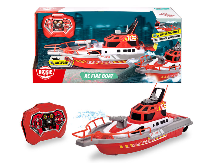 R/C Fire Rescue Boat - Dickie Remote Control