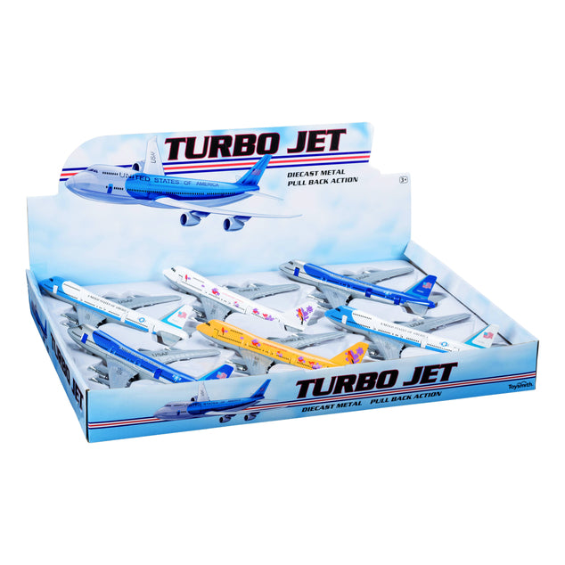 Turbo Jets Die Cast Pull Back
