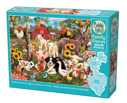 Family Farm 350pc Family Puzzle - Cobble Hill