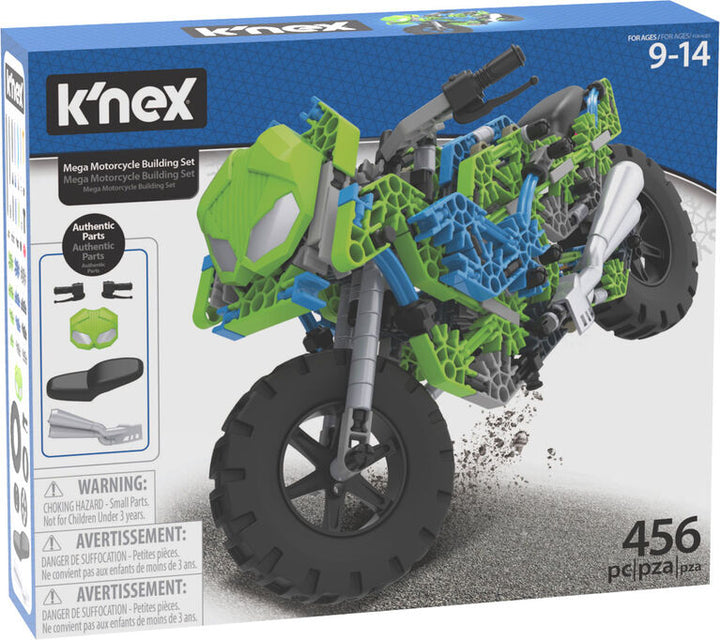 K'Nex Mega Motorcycle 456pc Building Set