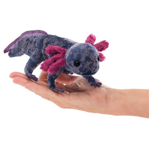 Axolotl Black Puppet - Folkmanis