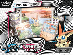 Pokemon Unova Victini Illustration Collection