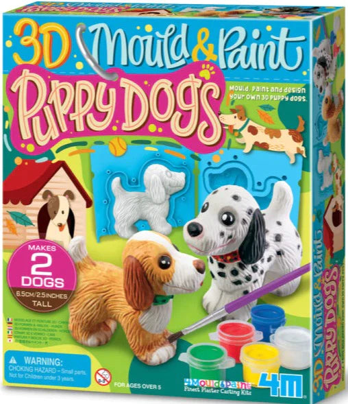3D Mould & Paint Puppies