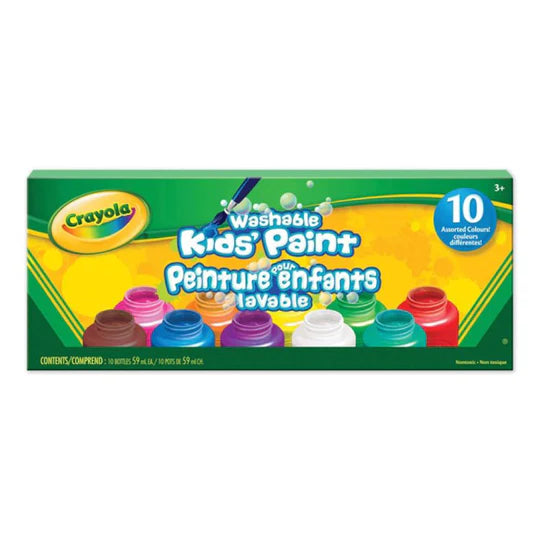 Crayola - Washable Paint 10 Bottles