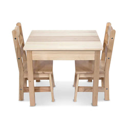 Wooden Table And Chair Set