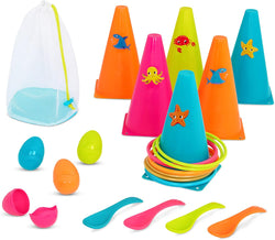 Ring Toss & Egg-and-Spoon Game