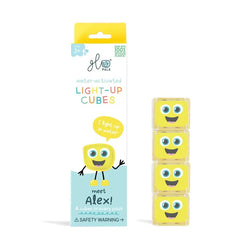 Alex Yellow - Glo Pals - Light Up Cubes 4pk