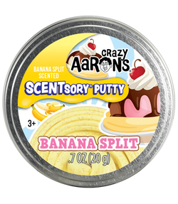 2.75" Mini Tin - Scentsory Banana Split - Crazy Aaron's Putty