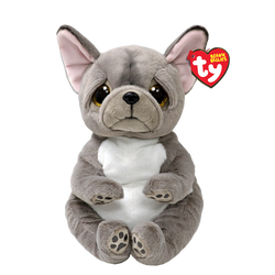 Wilfred - Gray Dog Beanie Belly Medium - TY
