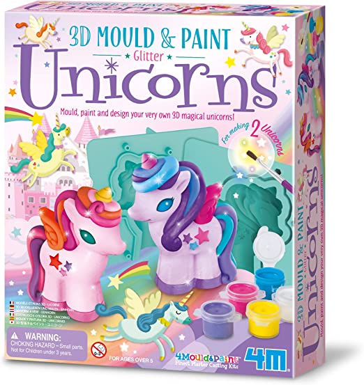 Glitter Unicorn: 3D Mould & Paint