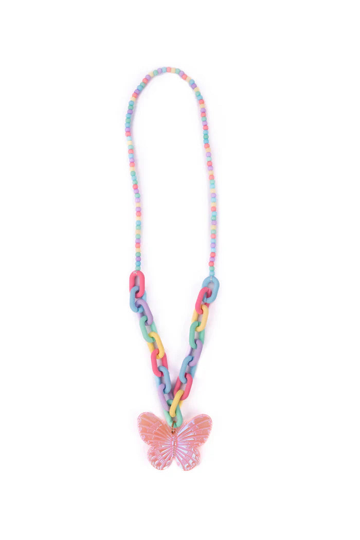 Kaleidoscope Butterfly Necklace Great Pretenders