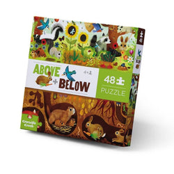 Backyard Discovery - 48Pc Puzzle Above & Below - Crocodile Creek