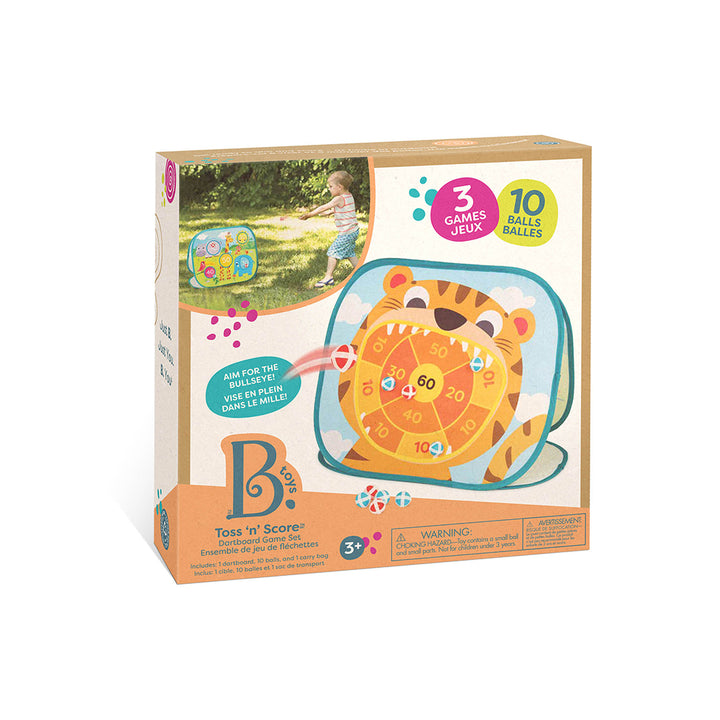 Toss & Score Velcro Ball Dartboard Game