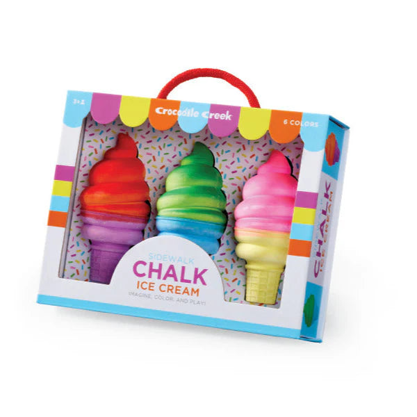Ice Cream Sidewalk Chalk - Crocodile Creek