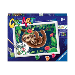 Sweet Sloths - CreArt Paint by Numbers