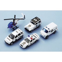 Die Cast Police: 5Pc Set - Welly