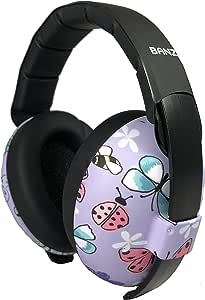 Baby Mini Earmuff Butterflies 0-2Yr