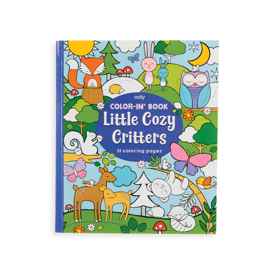 Colour-In Book:Little Cozy Critters
