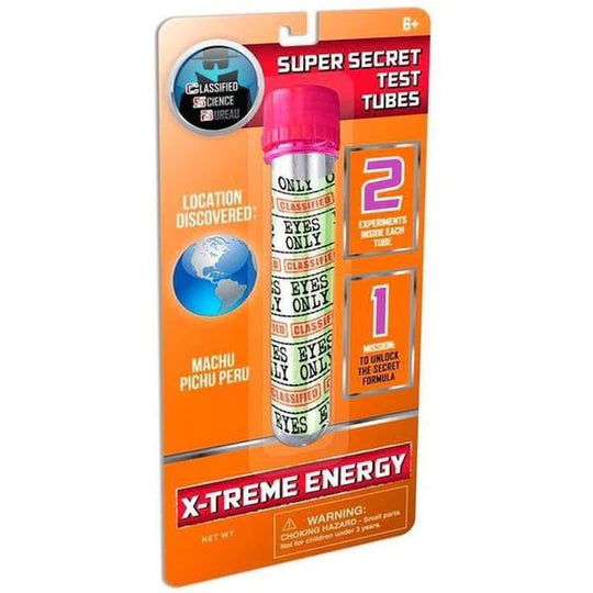 Super Secret Test Tube: Extreme Energy
