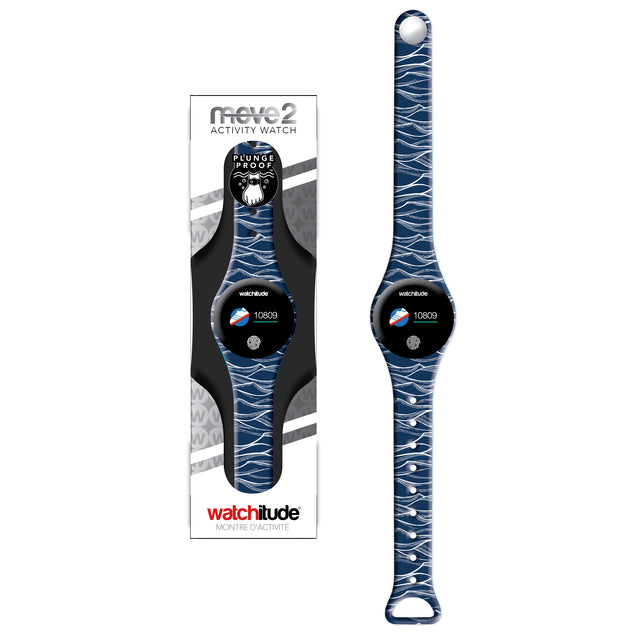 Blue Dunes Watchitude Move 2 Activity Watch