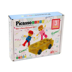 Mini Car & 2 Character Set - Picasso Tiles