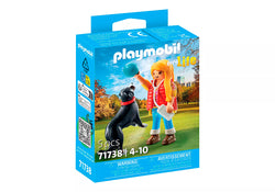 Woman with Mountain Dog - Playmobil
