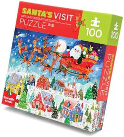 100pc Santa's Visit - Crocodile Creek