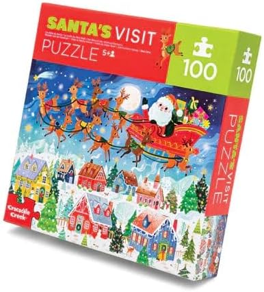 100pc Santa's Visit - Crocodile Creek