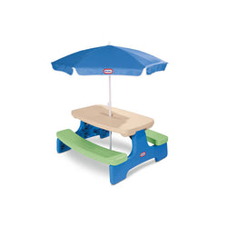 Little Tikes Easy Store Play Table with Umbrella