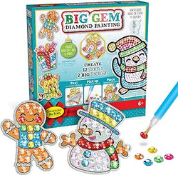 Big Gem Diamond Painting Kit - Holiday - Creativity For Kids