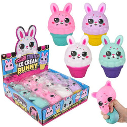 Squish & Stretch Ice Cream Bunny 5"