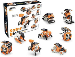 8-in-1 Solar Robot Educational Kit