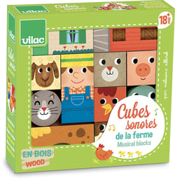 Farm Sound Cubes - Vilac