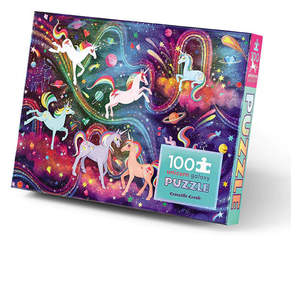 Unicorn Galaxy - 100pc Holographic Puzzle - Crocodile Creek