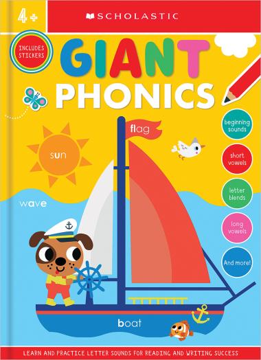 Giant Phonics Workbook: Scholastic Early Learner