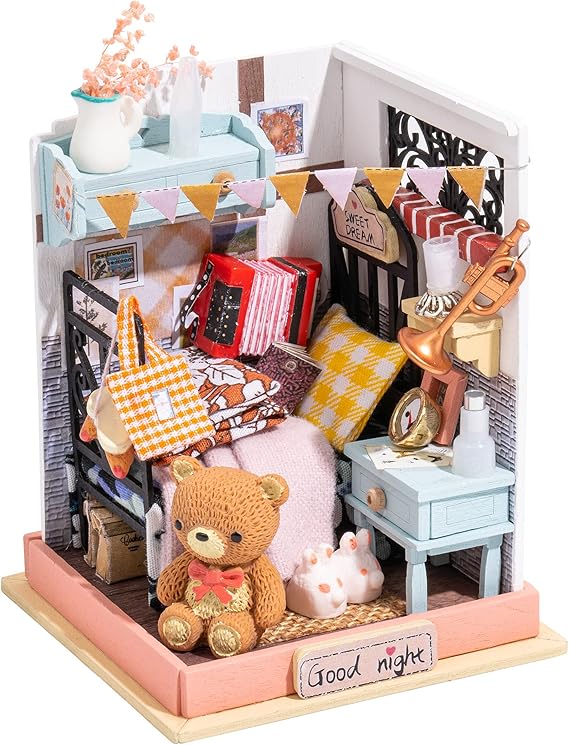 Sweet Dream Miniature Bedroom Art Set