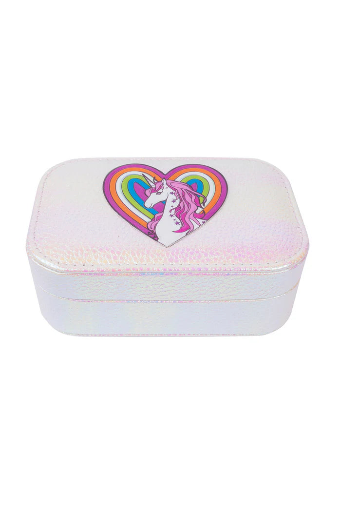 Pretty Precious Unicorn Jewelry Box in Irridescent Great Pretenders